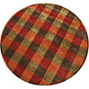 Radici USA Radici Usa Elegance 8 Round Papaya Area Rugs
