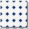 Daltile Daltile Octagon  &  Dot Matte White / cobalt Dot Tile  &  Stone