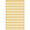 Kane Carpet Kane Carpet Central Park 2 X 8 Trellis Gold Area Rugs