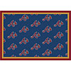 Milliken Milliken Atlanta Braves 8 X 11 Atlanta Braves Repeat Area Rugs