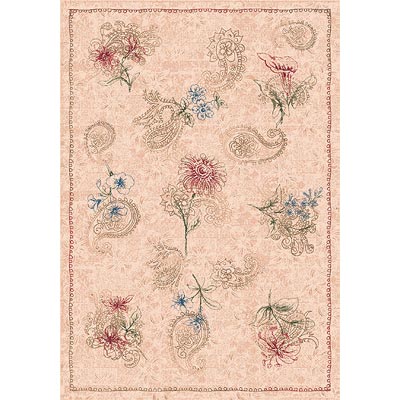 Milliken Milliken Vintage 3 X 4 Almond Area Rugs