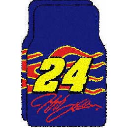 Strike Off Company, Inc Strike Off Company, Inc Jeff Gordon Jeff Gordon Car Mat Area Rug