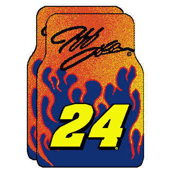 Strike Off Company, Inc Strike Off Company, Inc Jeff Gordon Jeff Gordon Car Mat Area Rug