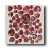 Daltile Daltile Glass Pebbles Mosaic Scarlet Iridescent Tile  &  Stone