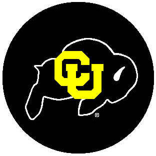 Strike Off Company, Inc Strike Off Company, Inc Colorado University Colorado Round Rug 2