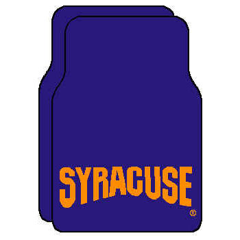 Strike Off Company, Inc Strike Off Company, Inc Syracuse University Syracuse Car Mat Are