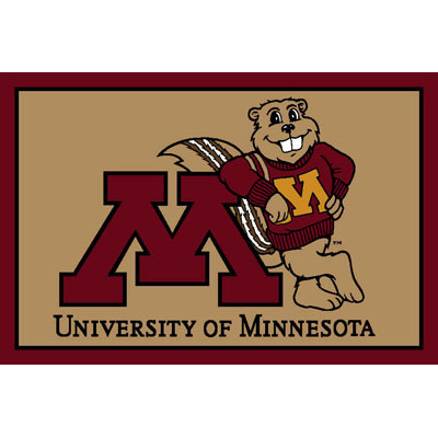 Strike Off Company, Inc Strike Off Company, Inc Minnesota University Minnesota Area Rug