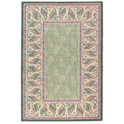 Mohawk Mohawk Hampshire 5 X 8 Paisley Meadow Vintage Green Area Rugs
