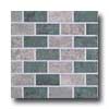 Crossville Crossville Empire Mosaic Brick Generals Grey  &  Laurel Green Tile