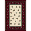 Milliken Milliken Francesca 2 X 8 Runner Garnet Area Rugs