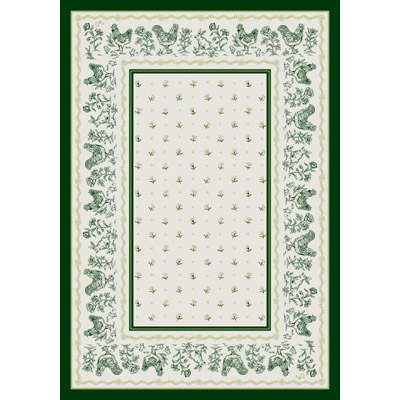Milliken Milliken French Country 7477 / 297 8 X 8 Square Emerald Area Rugs
