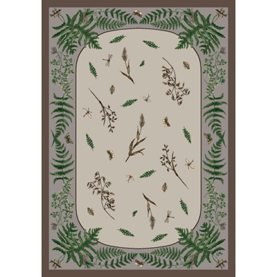 Milliken Milliken Woodland Fern 7484 / 234 3 X 4 Rabbit Area Rugs