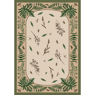 Milliken Milliken Woodland Fern 7484 / 217 2 X 8 Runner Kiwi Area Rugs