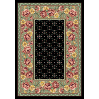 Milliken Milliken Antique Rose 7471 / 200 4 X 5 Ebony Area Rugs