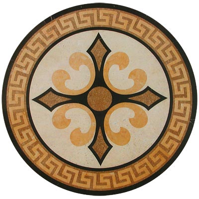 Mohawk Mohawk Waterjet Inlays 48 X 48 Cwwj-r6 Tile  &  Stone