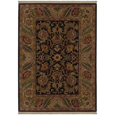 Kaleen Kaleen Mystical Garden 3 X 8 Black Area Rugs