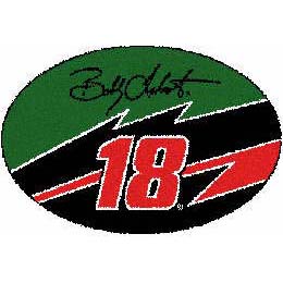 Strike Off Company, Inc Strike Off Company, Inc Bobby Labonte Bobby Labonte Oval Rug 2 X