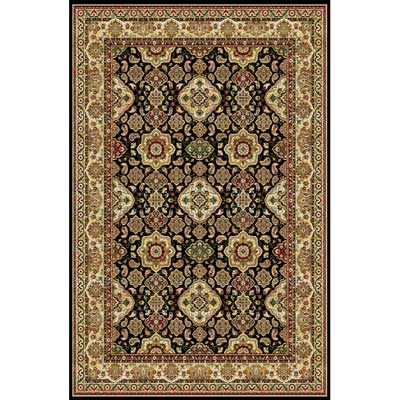Home Dynamix Home Dynamix Cross Woven Legends 5 X 8 Black 6518 Area Rugs