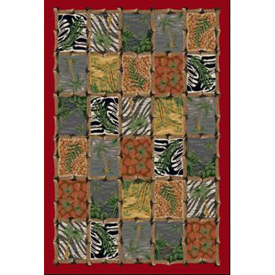 Milliken Milliken Caymen Isle 7359 / 217 2 X 8 Runner Ruby Area Rugs