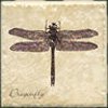 Interceramic Interceramic Garden Guests Dragonfly B - 4 X 4 Tile  &  Stone