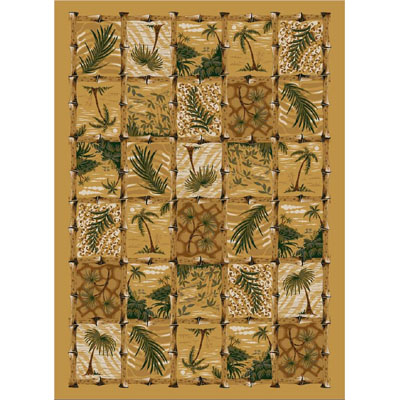 Milliken Milliken Caymen Isle 7359 / 234 3 X 4 Pale Topaz Area Rugs