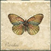 Interceramic Interceramic Garden Guests Butterfly C - 4 X 4 Tile  &  Stone