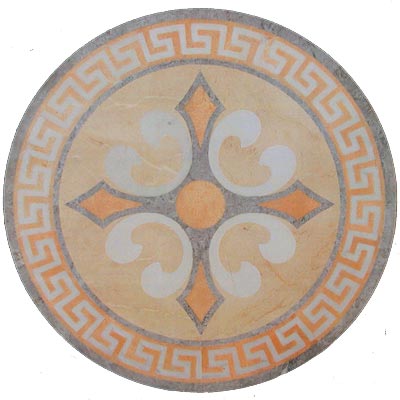 Mohawk Mohawk Waterjet Inlays 48 X 48 Cwwj-r9 Tile  &  Stone