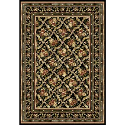 Home Dynamix Home Dynamix Cross Woven Legends 10 X 13 Black 6514 Area Rugs