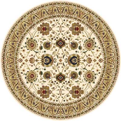 Home Dynamix Home Dynamix Cross Woven Legends 8 X 8 Round Ivory Round 6517 Ar