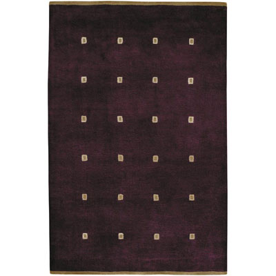 Kaleen Kaleen Himalayan Treasure 5 X 8 Pinnacle Eggplant Area Rugs