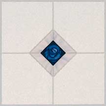 Armstrong Armstrong Elegant Images Modern Inset Delft White Vinyl Flooring