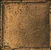 Daltile Daltile Metal Signatures Chateau 4 1 / 4 X 4 1 / 4 Aged Bronze Tile