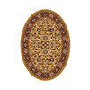 Milliken Milliken Abadan 5 X 8 Oval Spice Gold Area Rugs