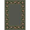 Milliken Milliken Floral Lace 4 X 5 Aqua Ii Area Rugs