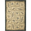 Central Oriental Central Oriental Leaf Patches 4 X 6 Leaf Patches Area Rugs
