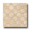 Daltile Daltile Salerno Octagon Dot Mosaics Nubi Bianche Tile  &  Stone