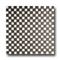 Metal Border Metal Border Pure Metal Mosaic .5 X .5 Scacchi Nero Tile  &  Stone