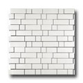 Metal Border Metal Border Pure Metal Naxos Mosaic Satin Tile  &  Stone