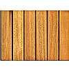 Vifah Vifah 6 Slat Snap Deck Tiles 6 Slat Eucalyptus Hardwood Flooring