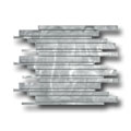 Metal Border Metal Border Pure Metal Kea Mosaic Graffiato / brushed Tile  &  Ston