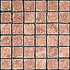 Megatrade Corp. Megatrade Corp. Landscrape Series Porcelain Mosaico Mesa Red Til