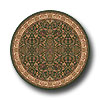 Milliken Milliken Abadan 8 Round Lance Green Area Rugs