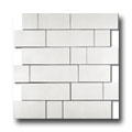 Metal Border Metal Border Pure Metal Kios Mosaic Satin Tile  &  Stone