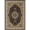 Central Oriental Central Oriental Rosette 10 X 13 Rosette Black Area Rugs