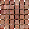 Megatrade Corp. Megatrade Corp. Maya Mosaico 13 X 13 Touloum Granato Clay Tile  &