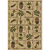 Central Oriental Central Oriental Palm Panel 2 X 4 Palm Panel Beige Area Rugs