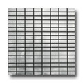 Metal Border Metal Border Pure Metal Brick Mosaic 1 X 2 Graffiato / brushed Til