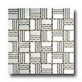 Metal Border Metal Border Pure Metal Sam Mosaic Satin Tile  &  Stone