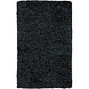 Central Oriental Central Oriental Shaggy 5 X 8 Shaggy Black Area Rugs