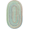 Capel Rugs Capel Rugs Medley 8x11 Oval Surfspray Area Rugs